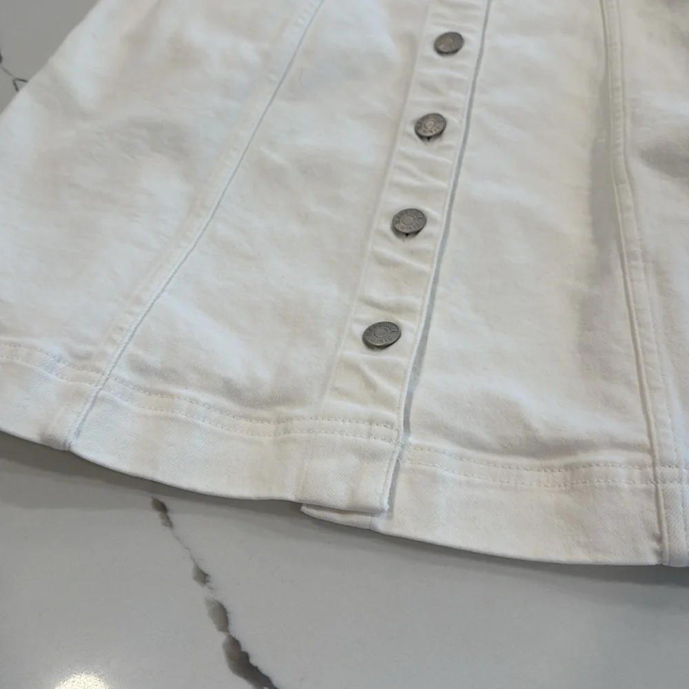 Madewell white denim jumper - Picture 4 of 5